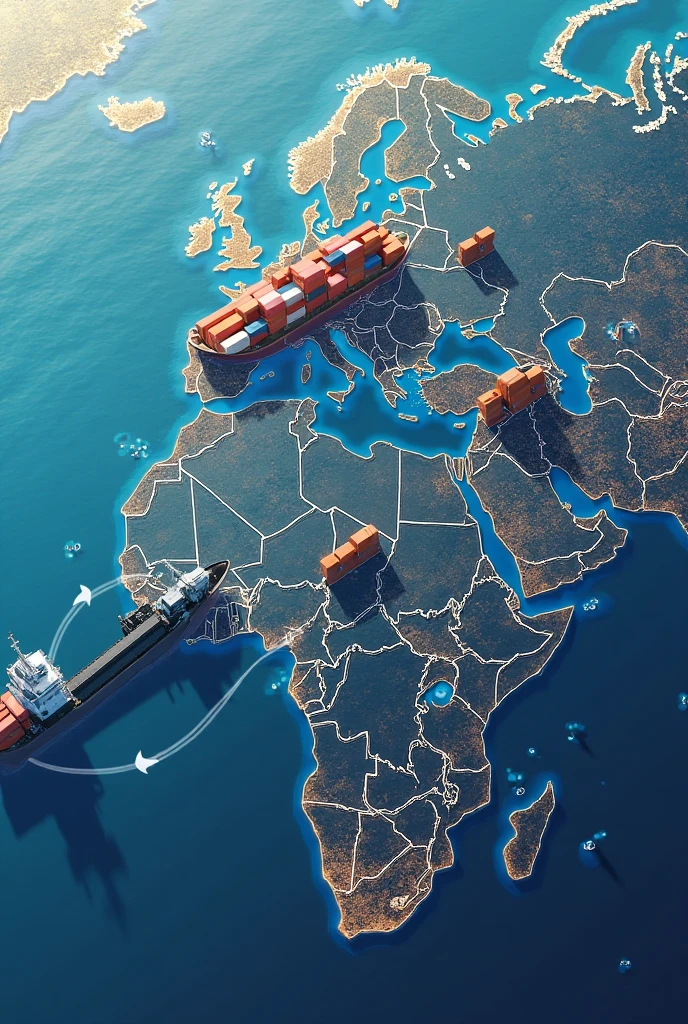 Gulf India trade routes