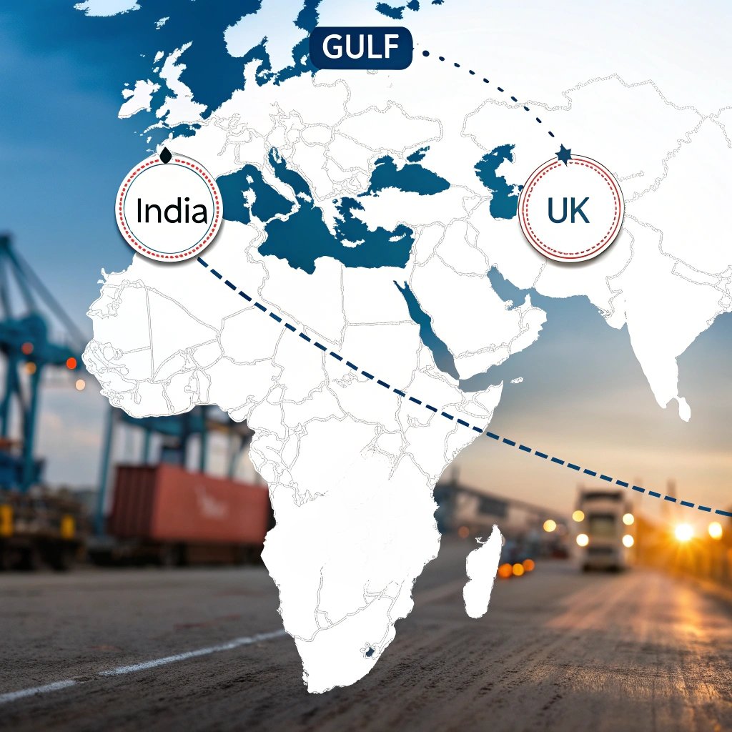 Gulf-IndiaUK Bilateral Trade Agreements Get a Boost Through Enhanced IMEC Partnerships