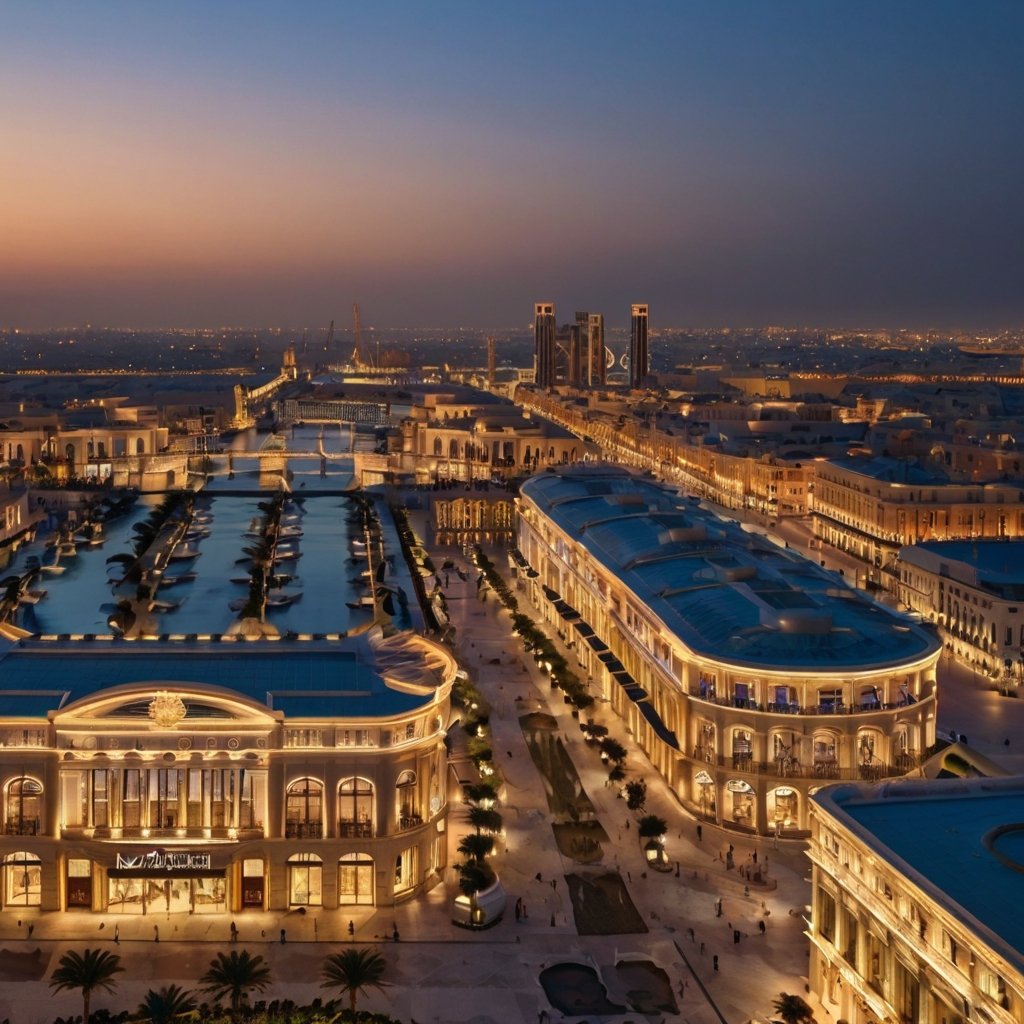 Revolutionizing Middle Eastern Markets A Guide to Strategic Luxury Retail Development Opportunities in Lusail City.