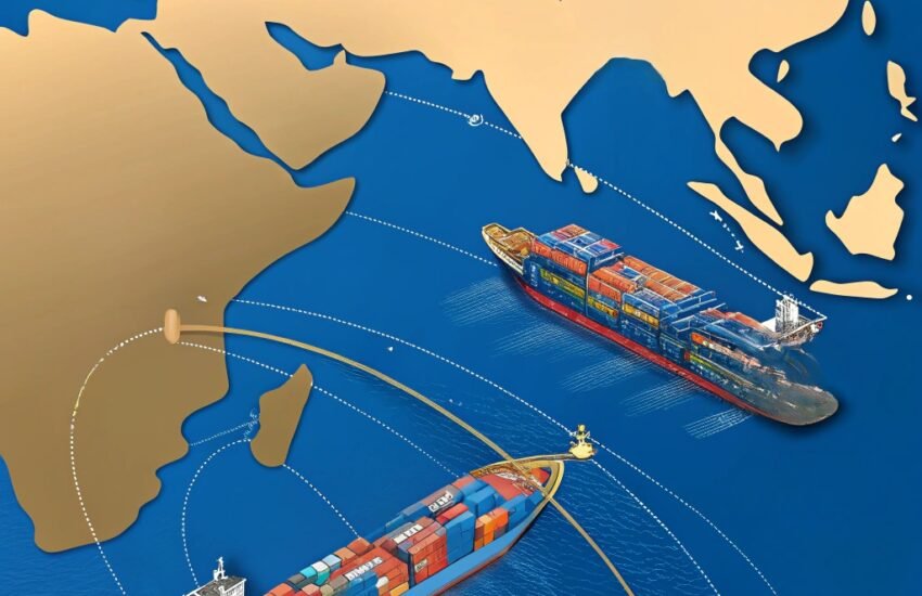 Gulf India trade routes