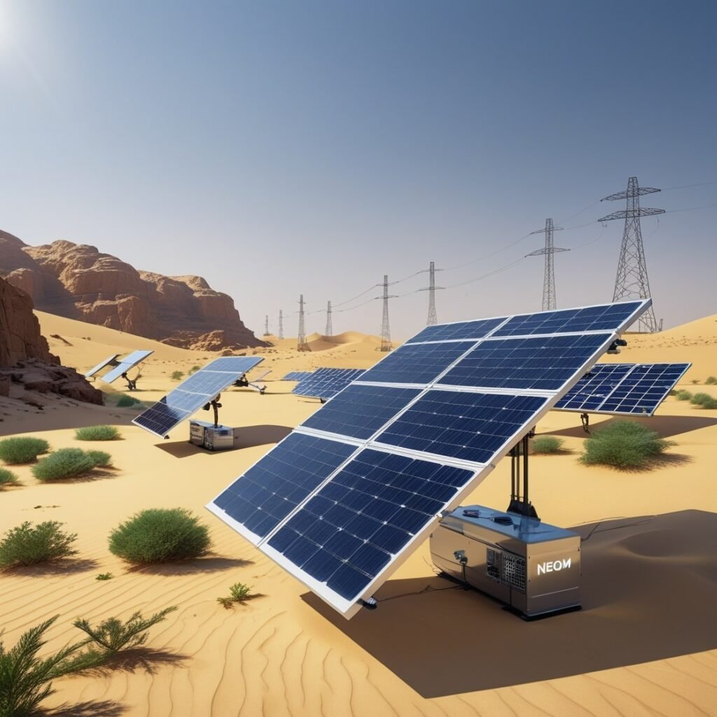 NEOM solar startups
