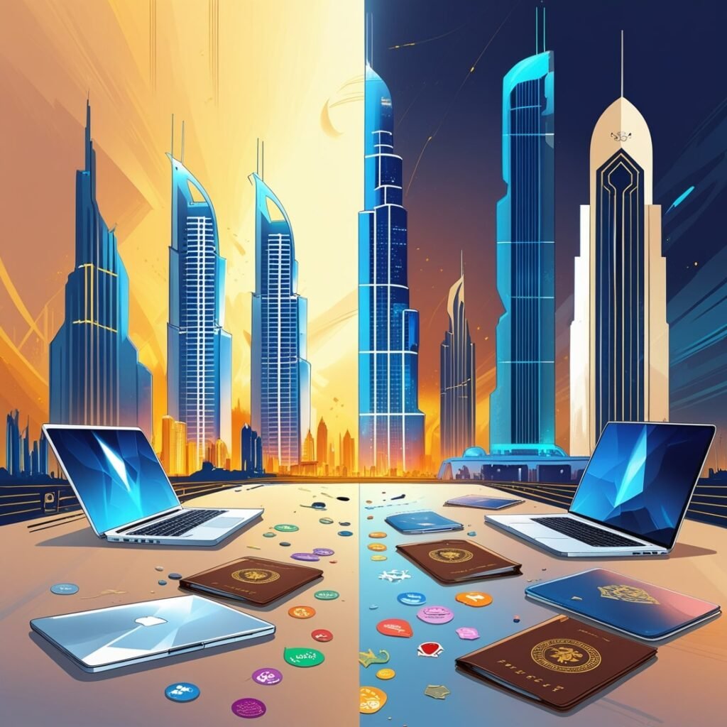 freelance visas tax-free strategies 2025