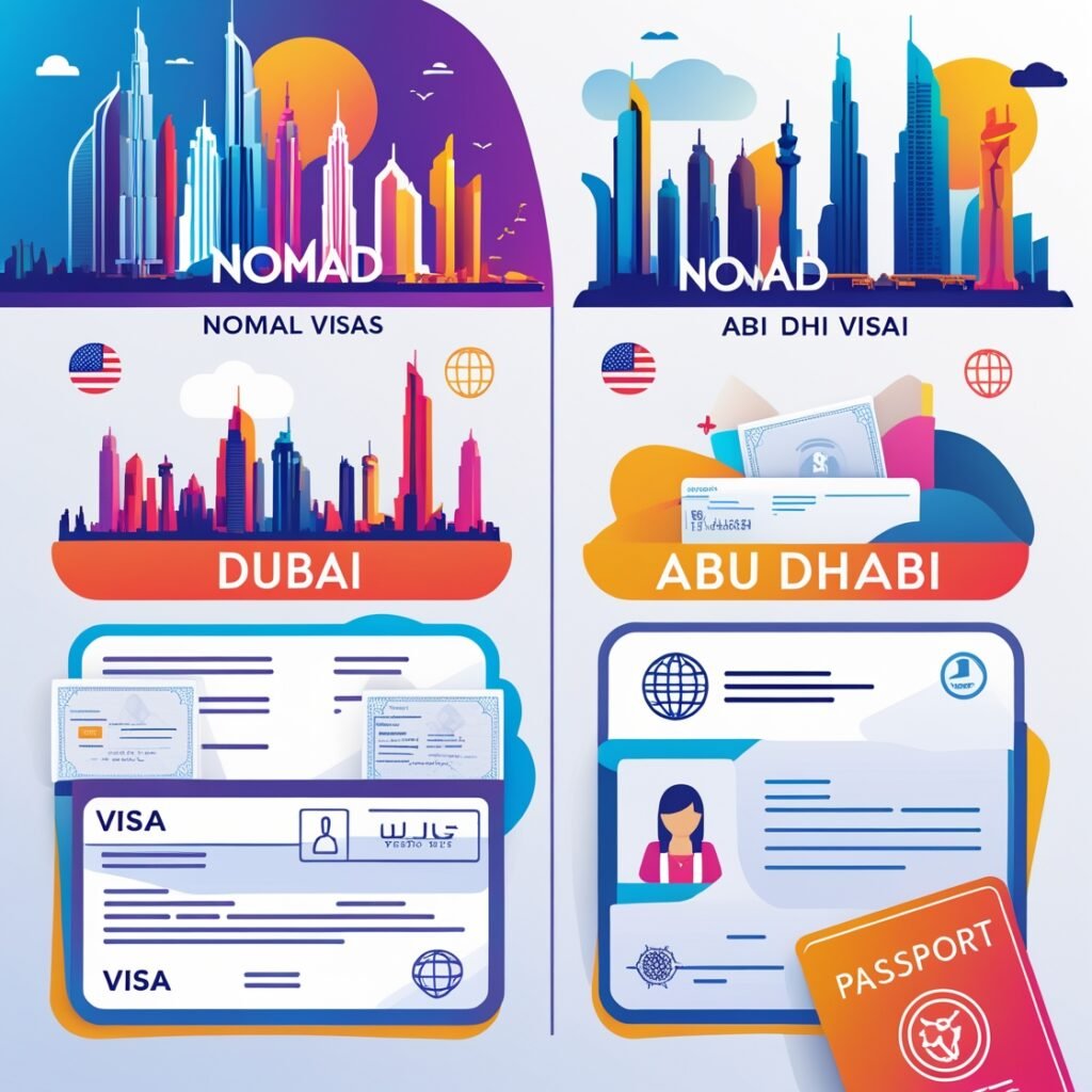 UAE nomad visas 2025