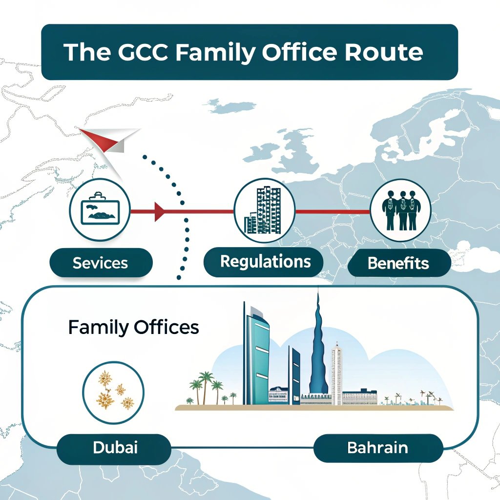 GCC family office Dubai Bahrain
