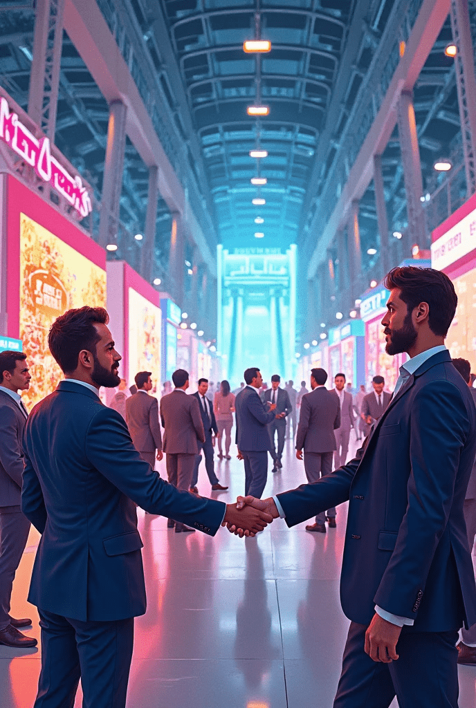 GITEX Visa trade event success
