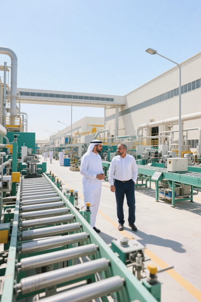 Gulf industrial zones