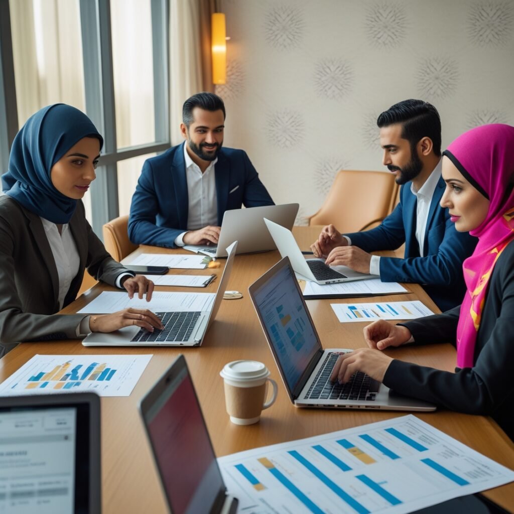 remote team management Middle East