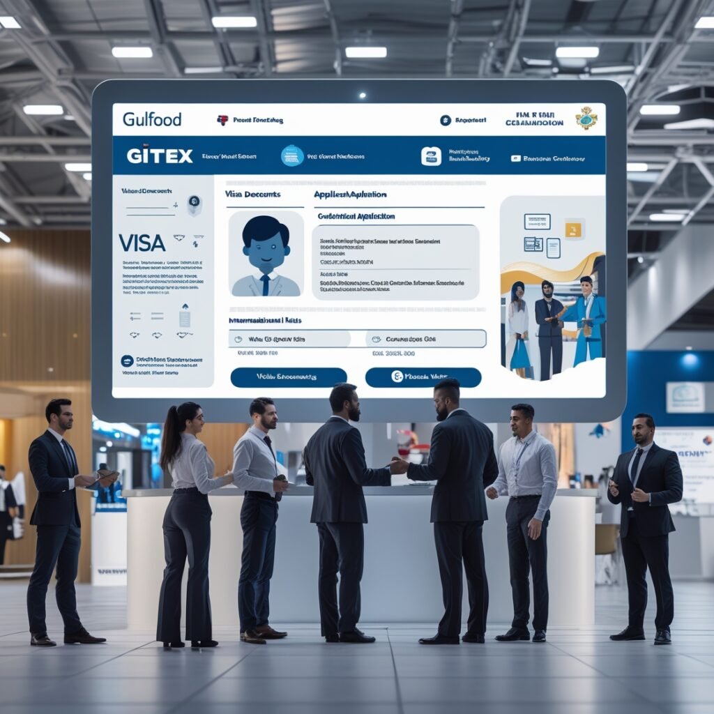 GITEX trade event visa