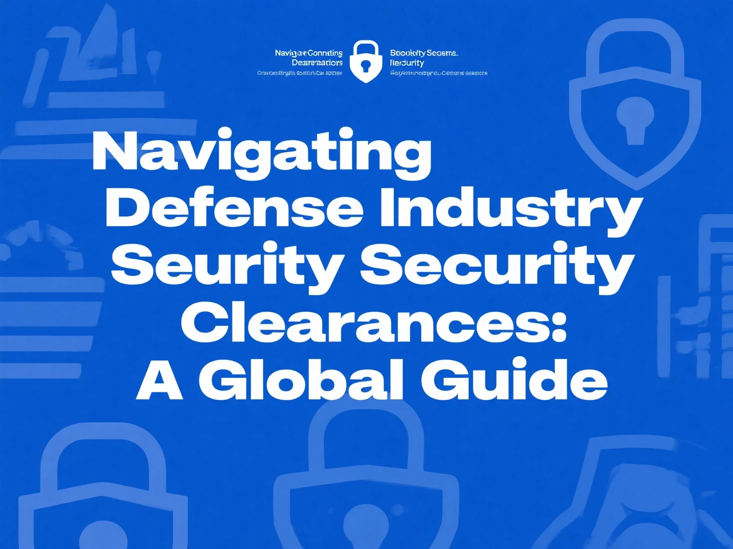 Defense Security Clearance Guide