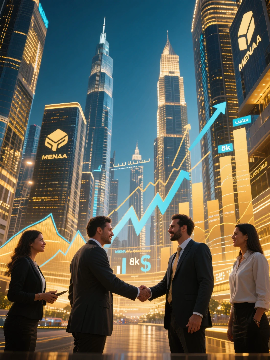 Series B+ US startups MENA funding