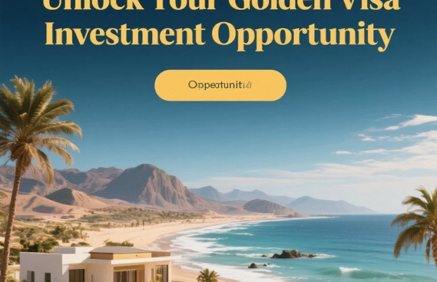 Salalah Land Deals Golden Visa Investment