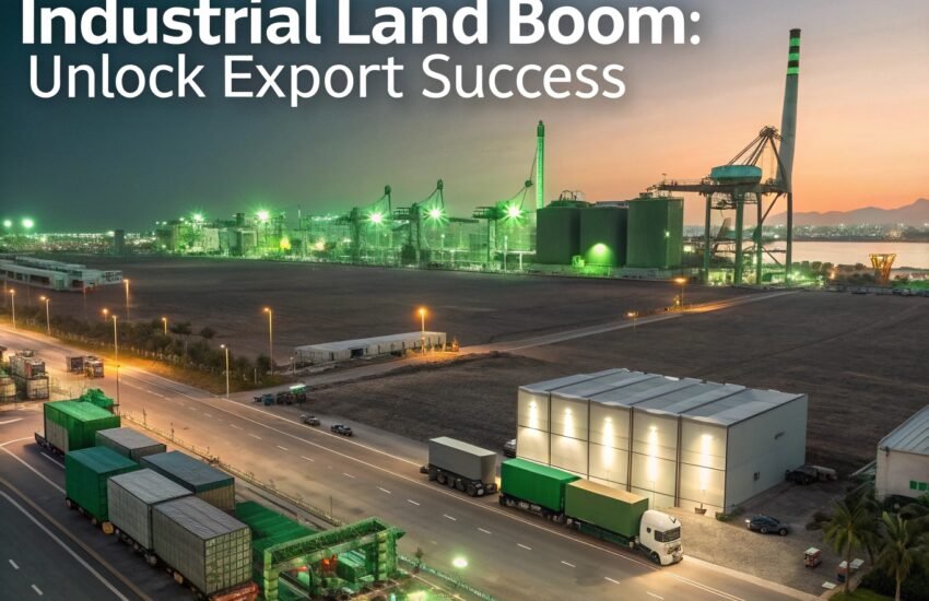 Saudi industrial land export incentives