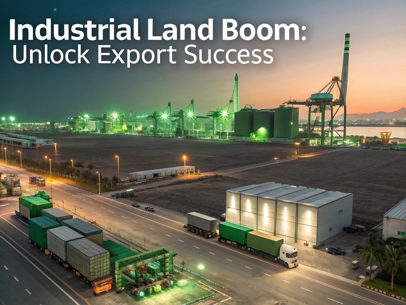 Saudi industrial land export incentives
