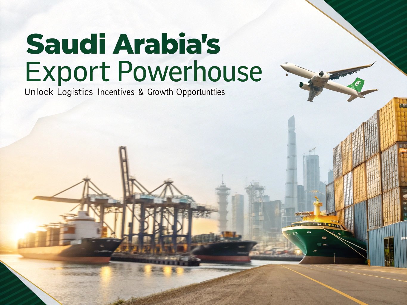 Saudi export logistics incentives