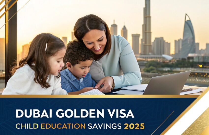 Dubai Golden Visa Child Education Savings